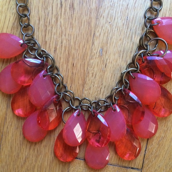 Orange Statement Necklace! - Picture 4 of 5